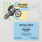 Motocross Visitenkarte (Vorne/Hinten)