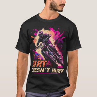 Motocross Women töten Staub Up Funny Dirt Bike G T-Shirt