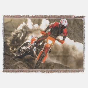Motocrossfahrer Decke