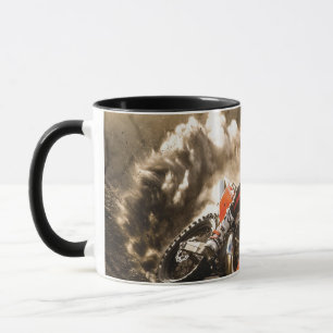 Motocrossfahrer Tasse