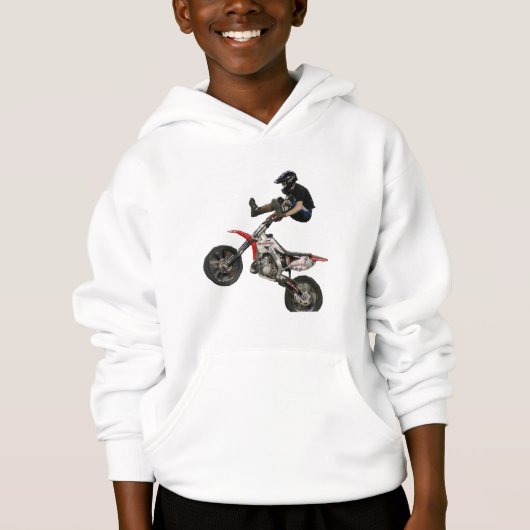 Motocroßkindes Hoodie (Vorderseite)