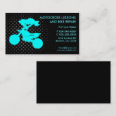 Motocroßlektionsreparatur-Gewohnheits-Visitenkarte Visitenkarte (Vorne/Hinten)
