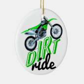 Motocroßsüchtige Keramikornament (Rechts)