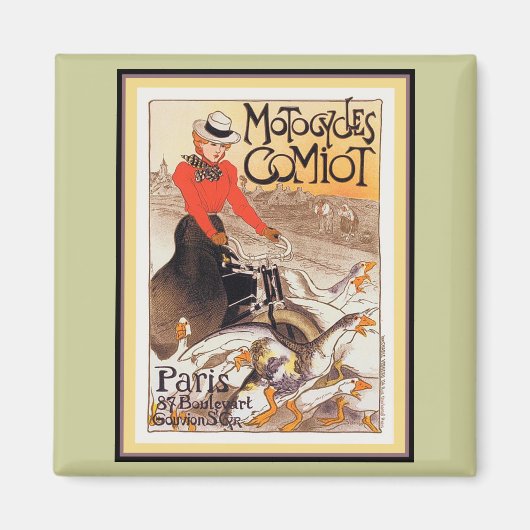 Motocycles Comiot Magnet (Vorne)