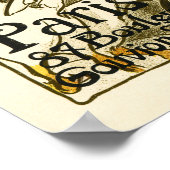 MOTOCYCLES COMIOT Paris Bicycle Theophile Steinlen Poster (Ecke)