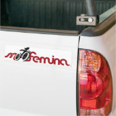MotoFemina Autoaufkleber (Auf Lkw)