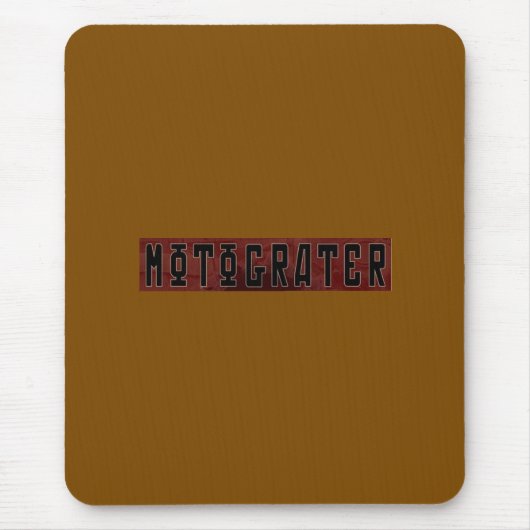 MOTOGRATER-Mauspad Mousepad (Vorne)
