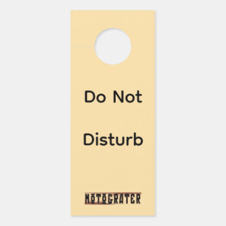 MOTOGRATER Papier-Türhänger Türanhänger