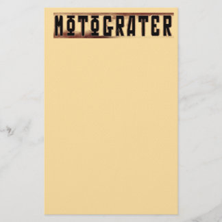 MOTOGRATER Schreibwaren Briefpapier