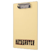 MOTOGRATER-Zwischenablage Klemmbrett (Links)