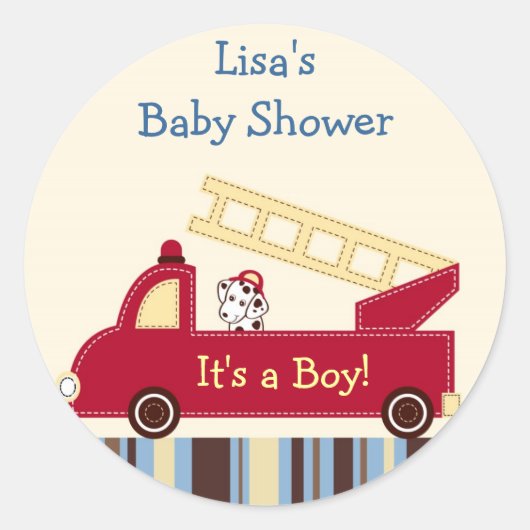 Motor 27 Feuerwehrfahrzeuge Aufkleber für Welpen-U (Vorderseite)