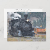 Motor 480 Zug Durango Postkarte (Vorne/Hinten)
