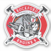 MOTOR 8 AUFKLEBER (Vorderseite)