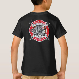 Motor 8 Jugend-T - Shirt für große Logos