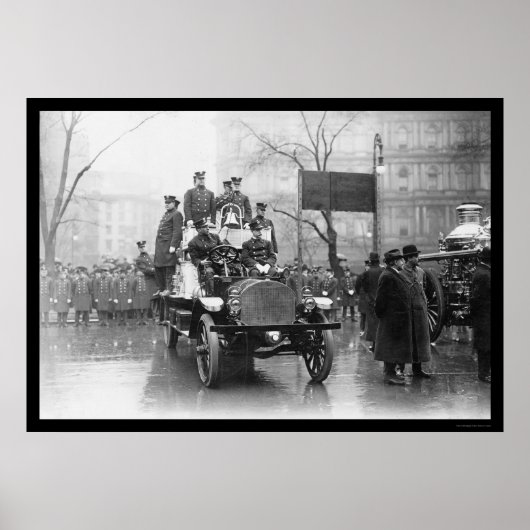 Motor 91 in New York City 1913 Poster (Vorne)