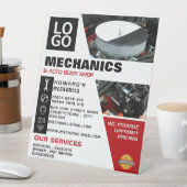 Motor, Auto- und Reparaturwerbewerbung Sockelschild (In Situ)