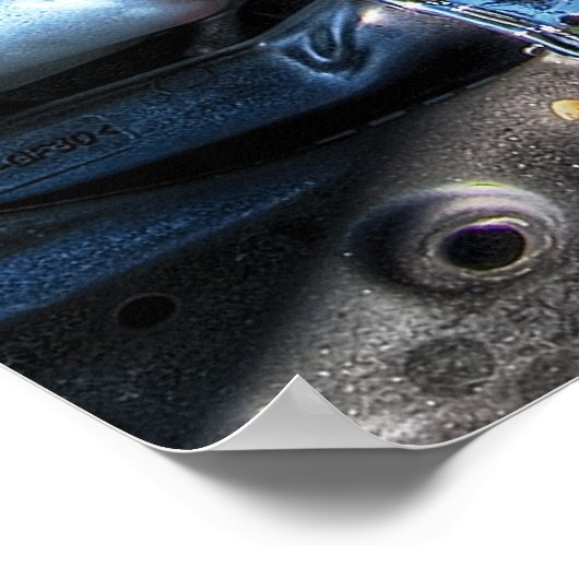 Motor - Autotests Poster (Ecke)