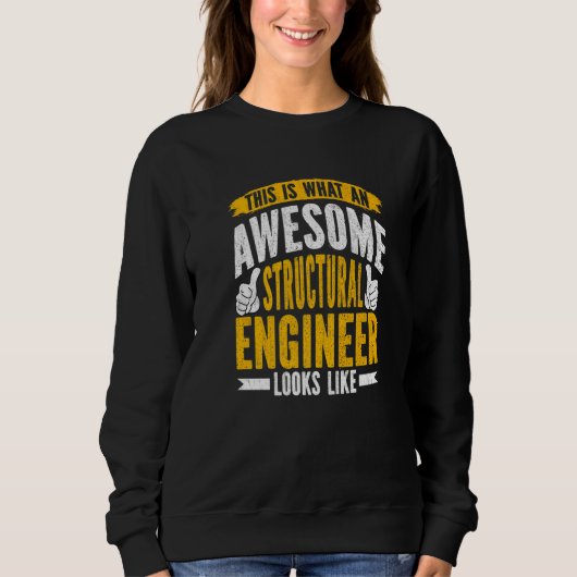 Motor Bauingenieur Sweatshirt (Vorderseite)