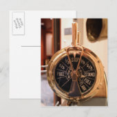 Motor bestellen Telegraph Postkarte (Vorne/Hinten)
