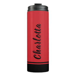 Motor Black   elegant   Minimal   Angepasst Thermosbecher