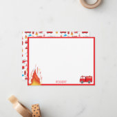 Motor Brigade Boys Mitteilungskarte (Vorderseite/Rückseite Beispiel)