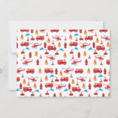 Motor Brigade Boys Mitteilungskarte (Rückseite)