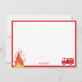 Motor Brigade Boys Mitteilungskarte (Vorderseite)