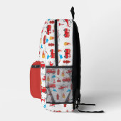 Motor Brigade Monogram Bedruckter Rucksack (Rechts)