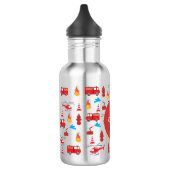 Motor Brigade Monogram Edelstahlflasche (Links)