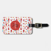 Motor Brigade Monogram Gepäckanhänger (Vorderseite horizontal)