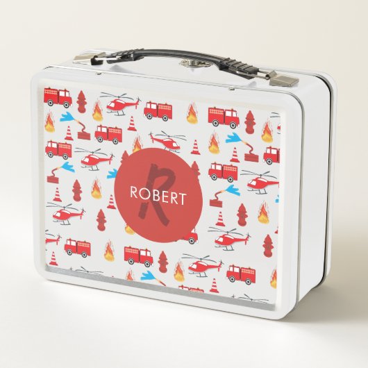 Motor Brigade Monogram Metall Brotdose (Rückseite)