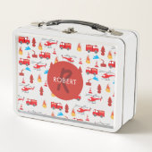 Motor Brigade Monogram Metall Brotdose (Vorderseite)