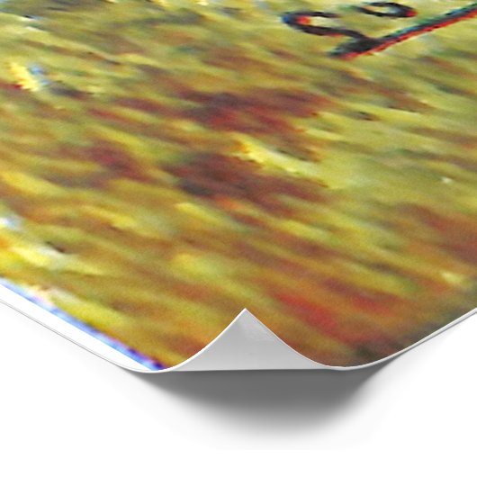 Motor Cats Louis Wain Poster (Ecke)