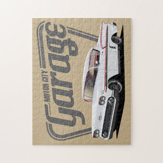 Motor City Impala Puzzle (Vertikal)