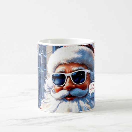 Motor City Santa Kaffeetasse (Mittel)