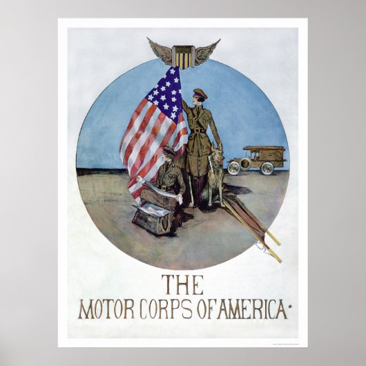 Motor Corps of America (US02075) Poster (Vorne)