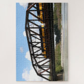 Motor der Alaska-Eisenbahn Puzzle (Vertikal)