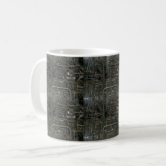 Motor der Amsel sr-71 Kaffeetasse (Vorderseite Links)