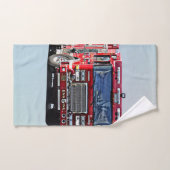 Motor, der die Ecke dreht Badhandtuch Set (Handtuch)