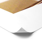 Motor der Flüssigrakete RD214 Poster (Ecke)