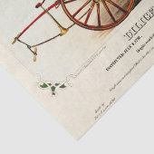 Motor des fleißigen Feuers, 1852, restauriert, ent Seidenpapier (Detail)