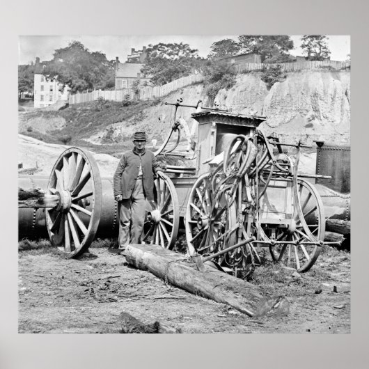 Motor des zivilen Krieges, 1865 Poster (Vorne)