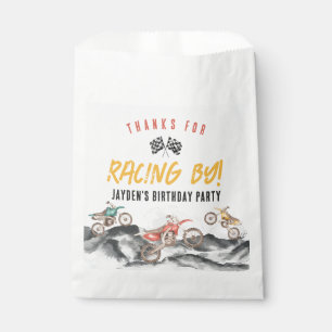 Motor Dirt Bike Geburtstagsfeier Gefälligttasche Geschenktütchen