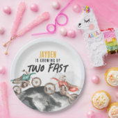 Motor Dirt Bike Zwei Fast 2. Party Pappteller (Party)