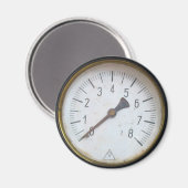 Motor-Druckmessgerät für alten Dampf-Kühlschrankma Magnet (Vorderseite/Rückseite)