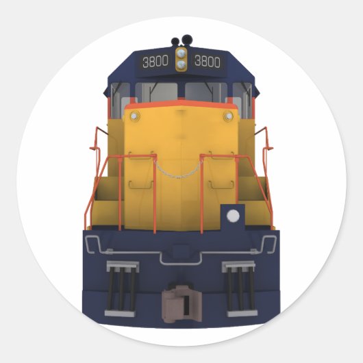 Motor: Farbschema für Chesapeake: Runder Aufkleber (Vorderseite)