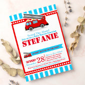 Motor-Feuerdusche Einladung