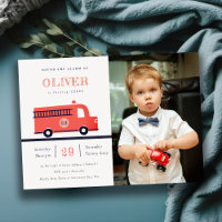 Motor Foto Birthday Einladung