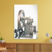 Motor für die Verbrennung, 1876 Leinwanddruck (Insitu (Wohnzimmer))