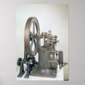 Motor für die Verbrennung, 1876 Poster (Vorne)